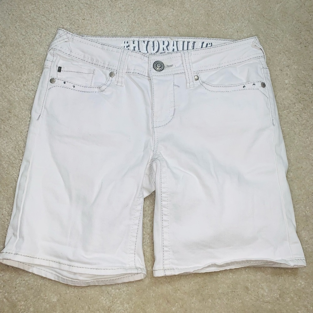 White shorts